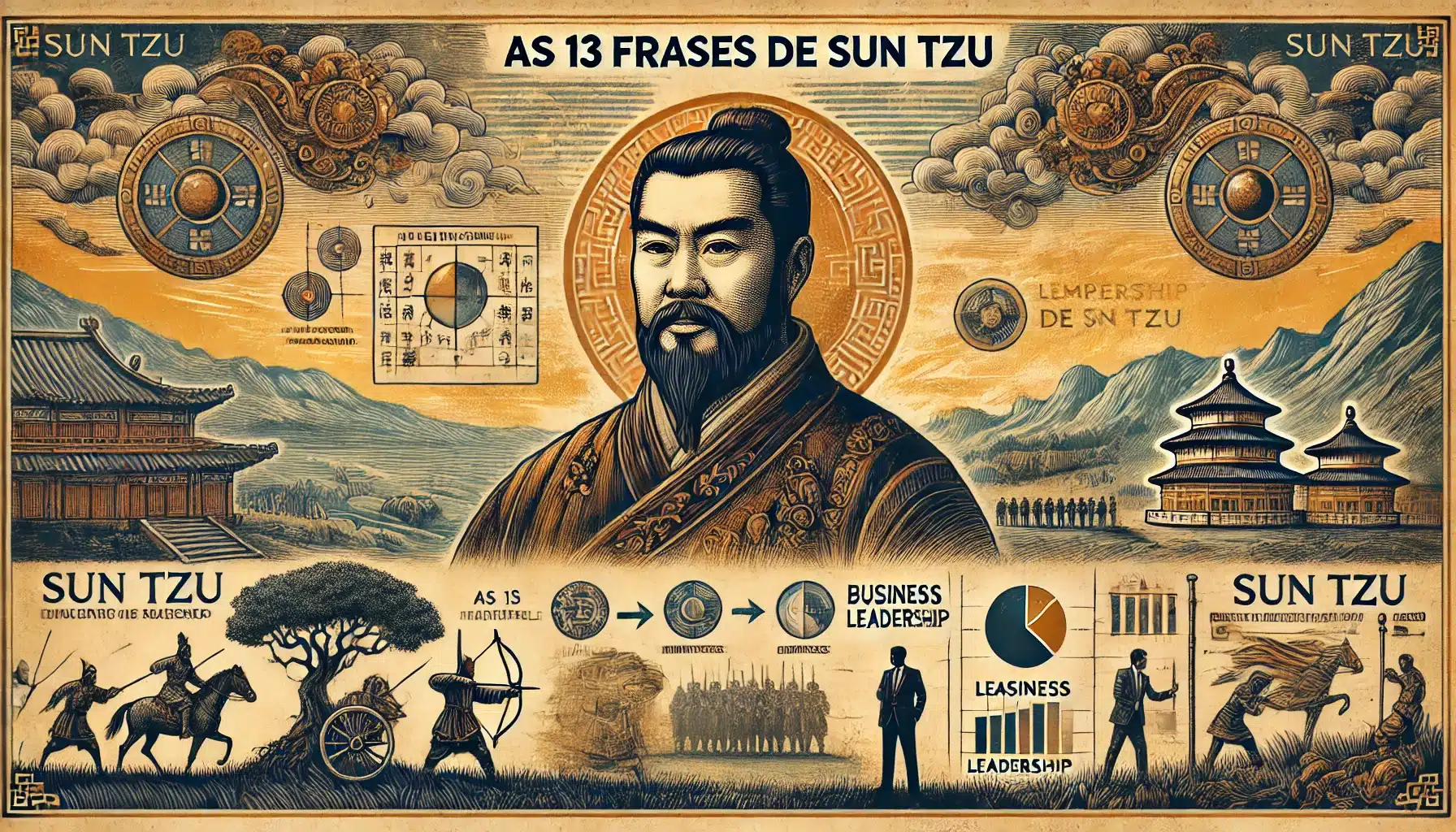 As 13 frases de Sun Tzu que podem transformar sua vida e carreira. Leia nosso artigo completo e aprenda a aplicar essas lições poderosas!